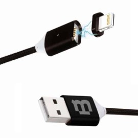 CABLE BLACKPCS (CA-MAGNETICO) MAGNETICO LIGHTNING NEGRO 100 CM 2A (CAB