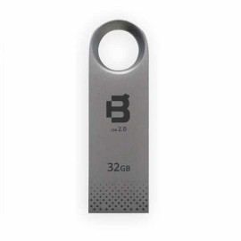 MEMORIA FLASH USB BLACKPCS 2108 32GB PLATA METALICA (MU2108S-32)