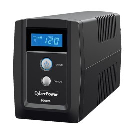 UPS/NO BREAK CYBERPOWER OM900ATLCD 900VA/540W LCD/AVR/6 CONT