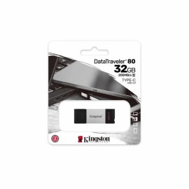 MEMORIA FLASH KINGSTON 32 GB USB-C 3.2 GEN 1 (DT80/32GB)