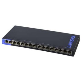 SWITCHLINKSYSMETALICO/ESCRITORIO/16PTOSGIGABIT/8PTOSPoE+/LGS116P