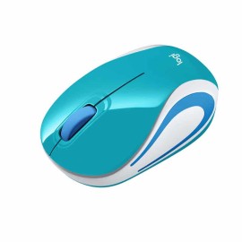 MOUSE LOGITECH M187 MINI INALAMBRICO TEAL (910-005363)