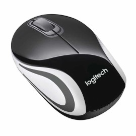 MOUSE LOGITECH M187 MINI INALAMBRICO NEGRO (910-005459)