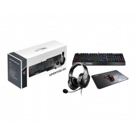 KIT MSI ADVENTURE 202 US TECLADO+MOUSE+MOUSEPAD+DIADEMA GAMER