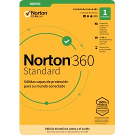NORTON 360 STANDARD / INTERNET SECURITY 1DV 1YR (TMNR-032)