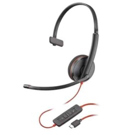 POLY DIADEMA BLACK WIRE C3210 USB-A MONAURAL NEGRA(209744-101)