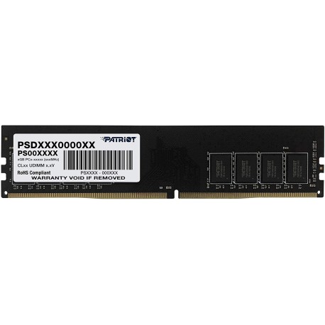 MEMORIA DDR4 PATRIOT SIGNATURE 8GB 2400MHz UDIMM (PSD48G240081)