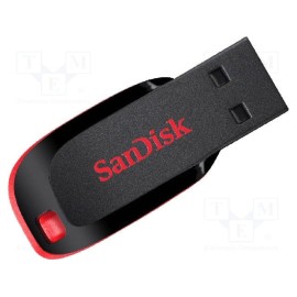 MEMORIA FLASH SANDISK CRUZER BLADE 32GB NEGRO 2.0 (SDCZ50-032G-B35)
