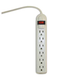 SUPRESOR DE PICOS MARCA SMARTBITT 90J, 6 CONT, RESET SWITCH (SBSS-90J6L)