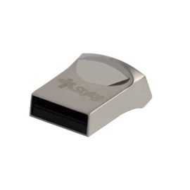 MEMORIA USB STYLOS 32 GB FLASH 2.0 PLATA METAL MINI (STMUS41S)