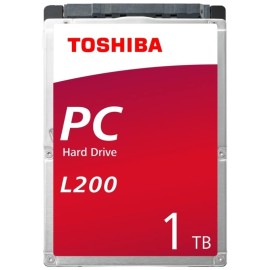 DISCO DURO INTERNO TOSHIBA 1TB L200 2.5 5400rpm 128MB HDKCB88ZKA01T