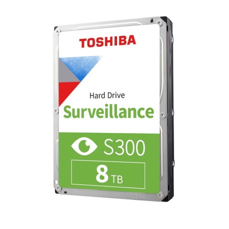DISCO DURO INTERNO TOSHIBA 8TB HDWT380UZSVAR 3.5 “S300 7200RPM CCTV