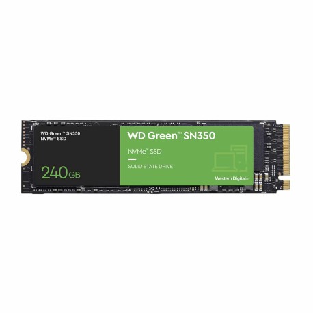 UNIDAD SSD M.2 WD SN350 240GB WDS240G2G0C GREEN PCIE NVME