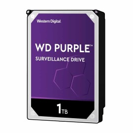 DISCO DURO INTERNO WD 1TB 3.5″ WD10PURZ 64MB SATA3 5400RPM PURPLE