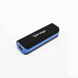 POWER BANK VORAGO 2200 mAh NEGRO/AZUL BLISTER C/CABLE PB-150-BL