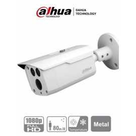 Camara  Dahua Bala Hdcvi 2 Mpx/lente 3.6 Mm/smart Ir 80 Mt/ip67/metal