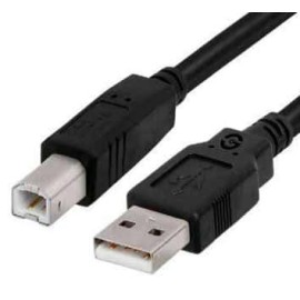 Cable  Getttech Jl-3515 USB 2.0, USB A-usb B, Negro, 1.5mts
