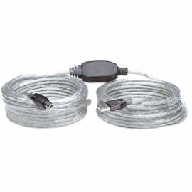 Cable  USB Manhattan V2.0 A-b 11.0m Activo 510424