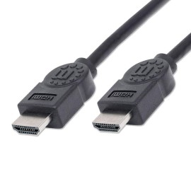 Cable  Video HDMI Manhattan 1.3 M-m 1.8m 4k@30hz, 3d Blindado 306119