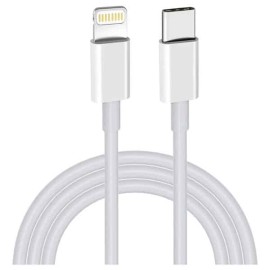 Cable  ADATA Tipo C / Lightning Apple 1m Blanco (amficpl-1m-cwh)