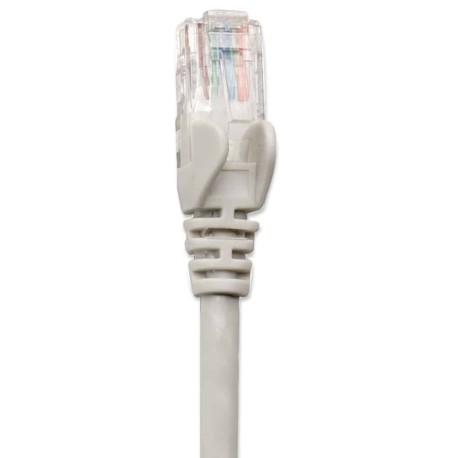 Cable  Patch Intellinet Rj45 1.5m(5.0ft) Cat6 Utp Gris M-m 340380