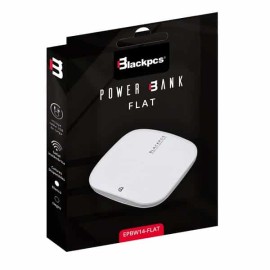 Cargador  Blackpcs Flat Blanco Wireless 5w(epbw14-flat)