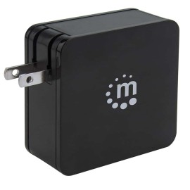 Fuente  De Poder Univ.manhattan Po.delivery 60w Usb-c+2.4a Usb-a 180214