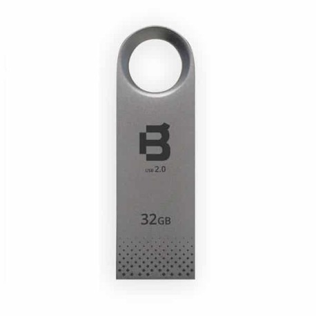 MEMORIA FLASH USB BLACKPCS 2108 32GB PLATA METALICA (MU2108S-32)
