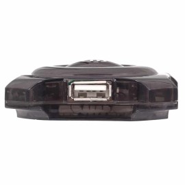 Concentrador  Mini Hub Manhattan USB 4 Ptos Negro 162272