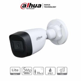 Camara  Dahua Bala De 5 Mpx/microf/lente 2.8mm/ir 30 Mts/starlight/ip67