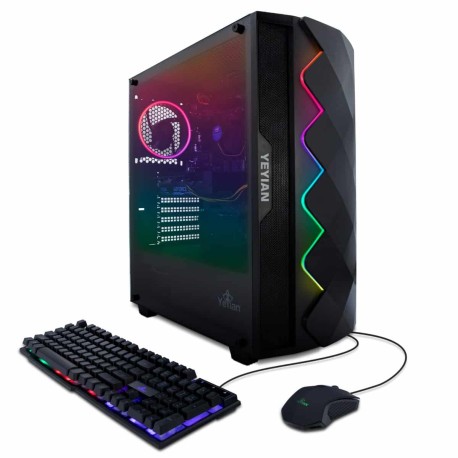 Pc  Gamer Yeyian Shoge-x01 I5-10400f/8g/ssd 512/gtx1660s/550w/wi-fi/w10