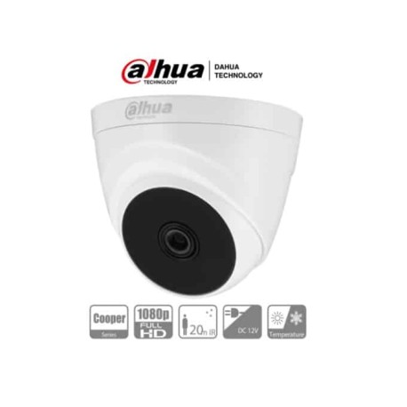 Camara  Dahua Domo 1080p Lente 2.8mm 103°apertura (dh-hac-t1a21n-0280b)