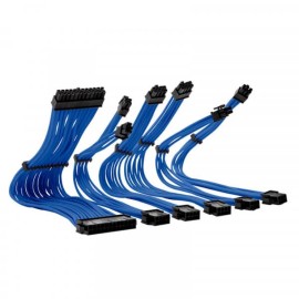 Cables  Psu Ext Fpoder Yeyian Kabel S1000 Azul Hilos De Cu/300 +-10 Mm