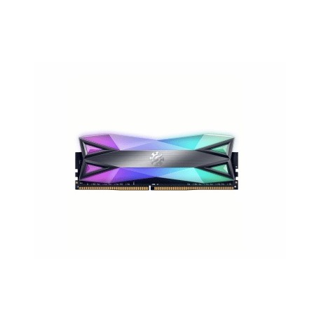 Memoria  DDR4 ADATA XPG D60 RGB 8gb Titanio 3200mhz (ax4u32008g16a-st60)pue