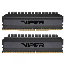 Mem  DDR4 Patriot Viper Blackout 16gb(2x8gb)4000mhz Udm (pvb416g400c9k)