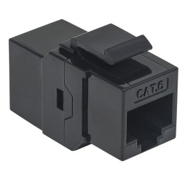 Cople  Cat6 Intellinet Keystone Negro 504898