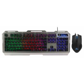 Kit  Teclado Y Mouse Yeyian Gaming Led Ykp-20706 Phoenix 3000 USB 3200
