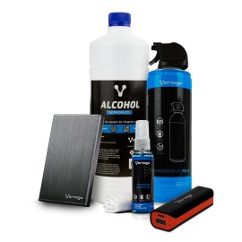 Kit  Reparacion Vorago Enclosure,aire,alcohol,limpiador C/franela,pbank