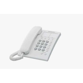 Panasonic  Telefono Alambrico Basico 13 Memorias Blanco (kx-ts550mew)