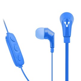 Audifonos  Vorago Epb-103 Bluetooth Manos Libres C/vol Azul Epb-103-bl