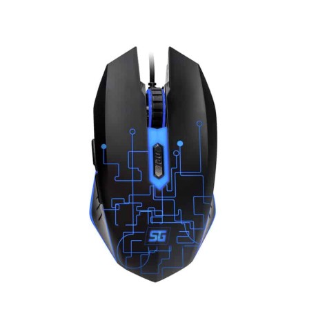 Mouse  Vorago Start The Game Optico Iluminado 1000-3200 Dpis USB Mo-501