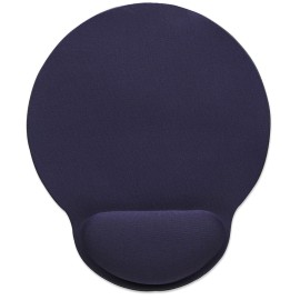 Mousepad  Tipo Gel Manhattan Descansa MuÑeca Azul Marino 434386