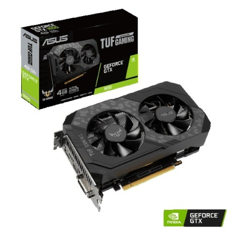 TARJETA DE VIDEO ASUS TUF-GTX1650-4GD6-GAMING 4GB GDDR6 HDMI/DP