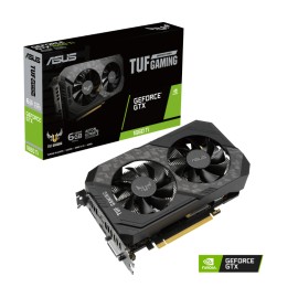 TARJETA DE VIDEO ASUS NVIDIA GEFORCE GTX 1660 TI TUF-GTX1660TI-6G-EVO-GAMING 6GB GDDR6 HDMI/DP