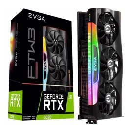 TARJETA DE VIDEO EVGA NVIDIA GEFORCE 24G-P5-3987-KR GE FORCE RTX 3090 FTW3 ULTRA GAMING(INCLUYE SPIDERMAN REMASTERED HASTA OCTU