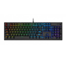 TECLADO CORSAIR K60 RGB LOW PROFILE CHERRY SPEED ENG CH-910D018-NA INGLES