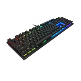 TECLADO CORSAIR K60 PRO RGB CHERRY VIOLA BLACK ESP CH-910D019-SP ESPAÑOL