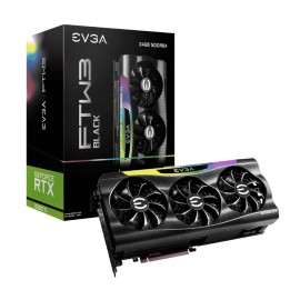 TARJETA DE VIDEO NVIDIA GEFORCE EVGA 24G-P5-4981-KR RTX 3090 TI FTW3 BLACK GAMING(INCLUYE SPIDERMAN REMASTERED HASTA OCTUBRE 12
