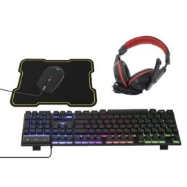 KIT HYDRA YKH-20708 YEYIAN TECLADO,MOUSE,MOUSEPAD,DIADEMA GAMER RGB