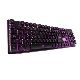 TECLADO VORAGO START THE GAME ALAMBRICO METALICO MULTIMEDIA KB-502